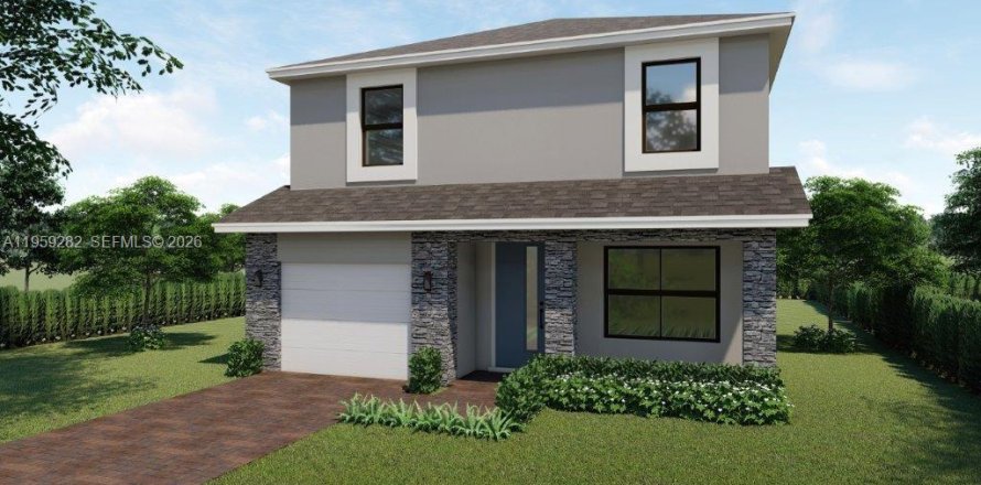 Дом в Флорида-Сити, Флорида 4 спальни, 193.7м2 № 2017649