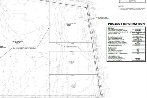 Terreno en venta en Yulee, Florida № 1916543 - foto 1