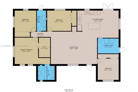 Купить виллу или дом в Пальметто-Бей, Флорида 4 спальни, 194.72м2, № 1958091 - фото 12