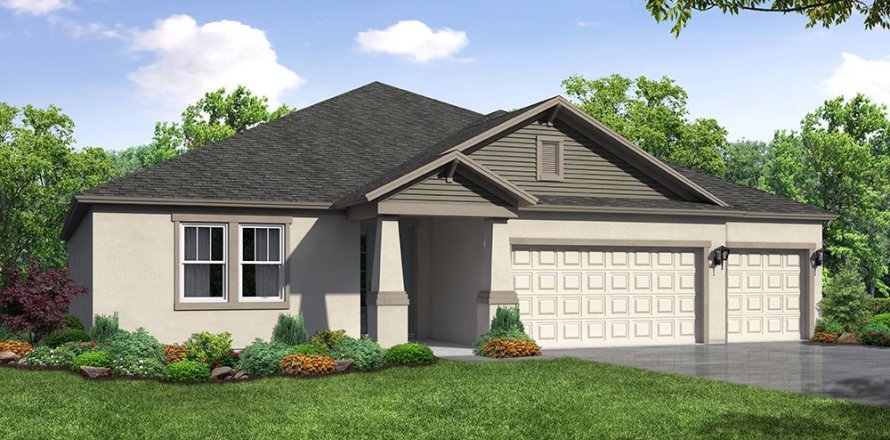Casa en River Pointe by William Ryan Homes en Riverview, Florida 4 habitaciones, 267 m2 № 390598