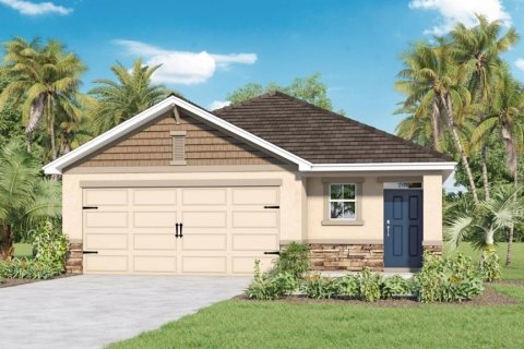 House in ANGELINE in Land O' Lakes, Florida 3 bedrooms, 144.93 sq.m. № 2373656