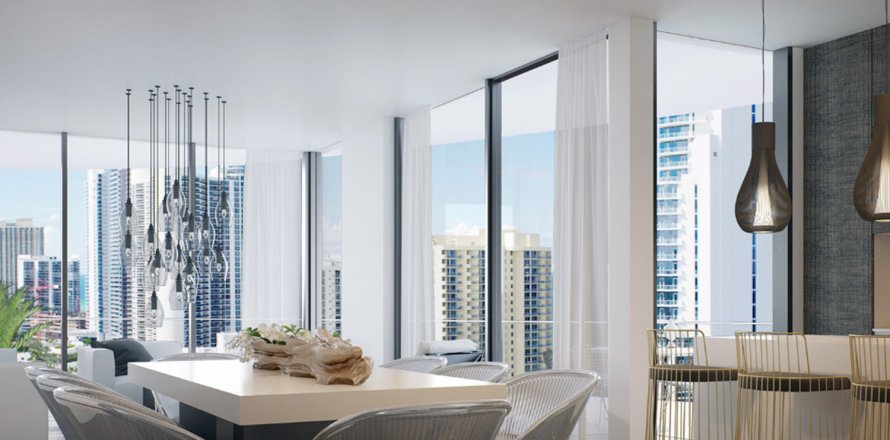 Apartment in AURORA in Sunny Isles Beach, Florida 2 bedrooms, 157 sq.m. № 288