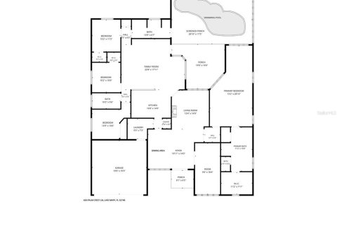 Купить виллу или дом в Лейк-Мэри, Флорида 3 комнаты, 257.15м2, № 2320908 - фото 7