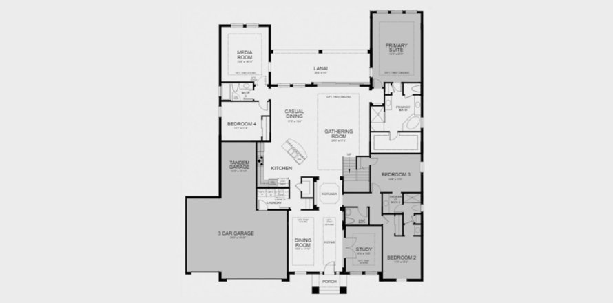 Townhouse in THE CANYONS AT HIGHLAND RANCH in Clermont, Florida 5 bedrooms, 365 sq.m. № 102888