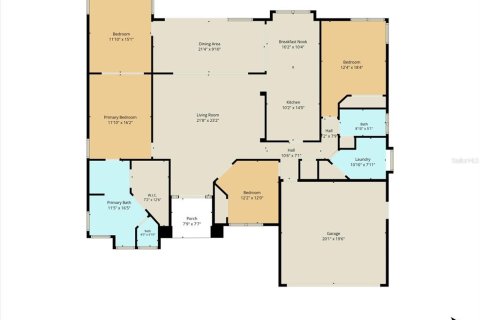 Villa ou maison à vendre à Spring Hill, Floride: 4 chambres, 206.8 m2 № 2414111 - photo 28