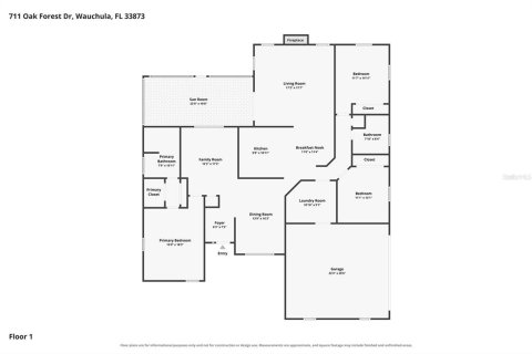 Villa ou maison à vendre à Wauchula, Floride: 3 chambres, 179.95 m2 № 2403255 - photo 27