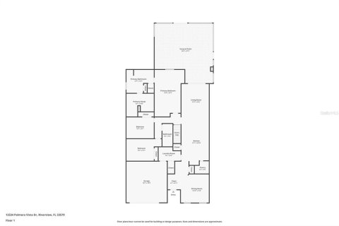 House in Riverview, Florida 4 bedrooms, 236.53 sq.m. № 1902798 - photo 13