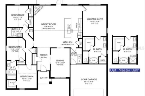 House in North Port, Florida 3 bedrooms, 196.67 sq.m. № 2208118 - photo 2