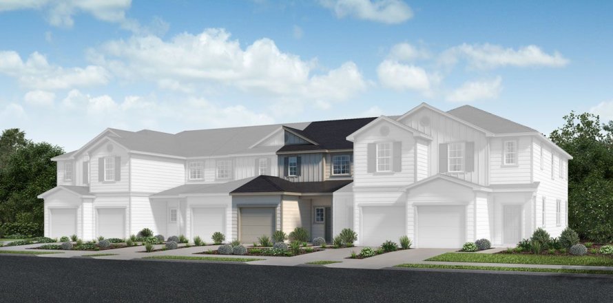 Townhouse in Meadows at Oakleaf Townhomes in Jacksonville, Florida 2 bedrooms, 107 sq.m. № 505454