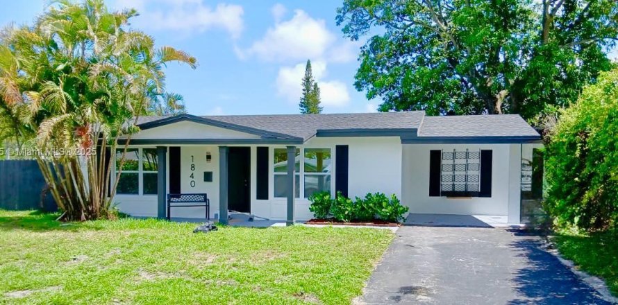 House in Oakland Park, Florida 3 bedrooms, 125.33 sq.m. № 1836149