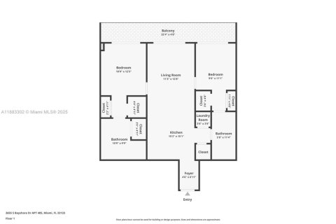 Copropriété à louer à Miami, Floride: 2 chambres, 81.29 m2 № 1946619 - photo 30