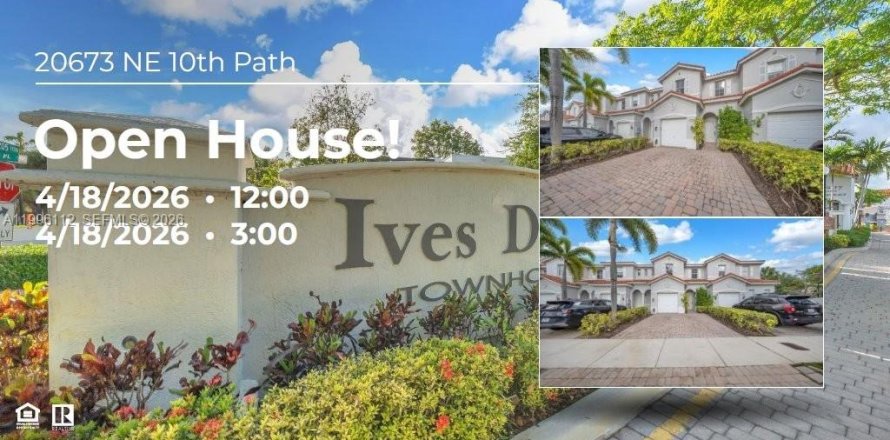 Touwnhouse à Miami, Floride 3 chambres, 161.93 m2 № 2064083