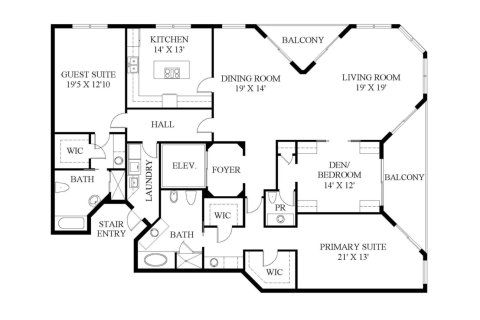 Copropriété à vendre à Palm Beach, Floride: 3 chambres, 216.93 m2 № 956688 - photo 1