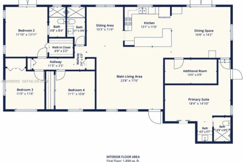 Villa ou maison à louer à Cutler Bay, Floride: 4 chambres, 176.42 m2 № 2397455 - photo 15