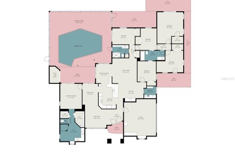House in Tampa, Florida 6 bedrooms, 284.1 sq.m. № 1786401 - photo 5