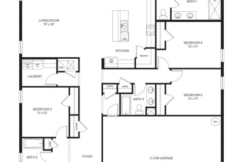 House in Sanford, Florida 5 bedrooms, 231.33 sq.m. № 1880877 - photo 1