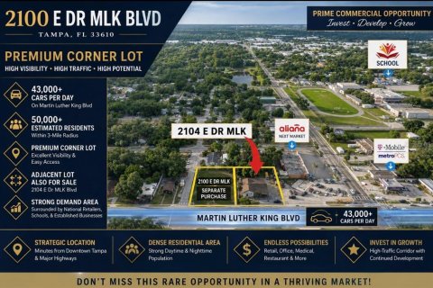 Land in Tampa, Florida № 2123136
