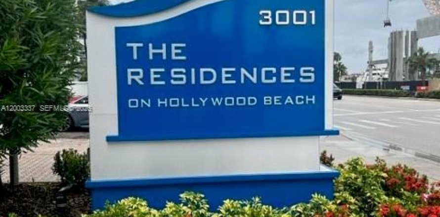 Condo à Hollywood, Floride, 1 chambre  № 2066584