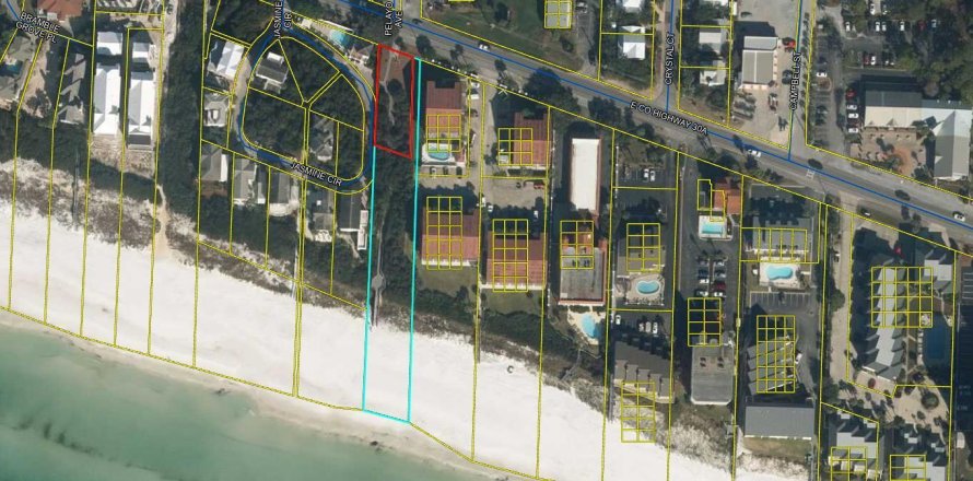Land in Santa Rosa Beach, Florida № 561769