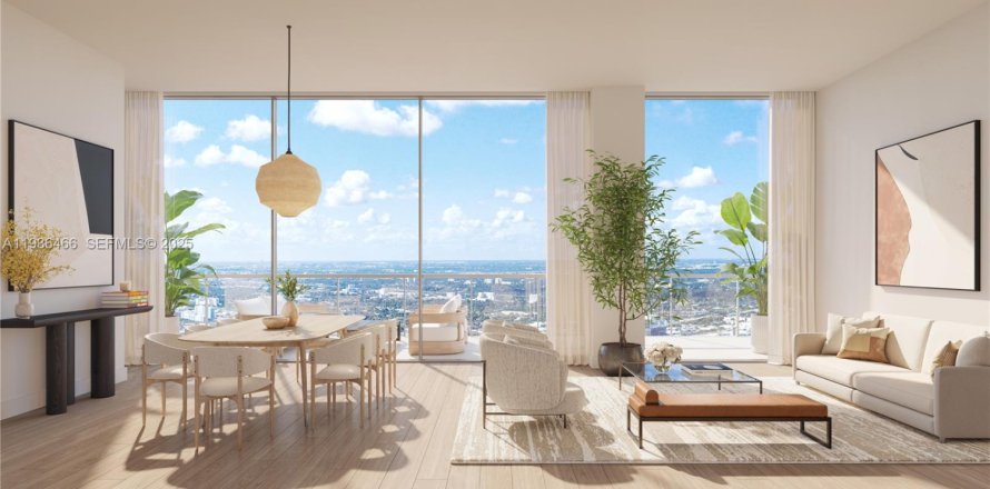 Кондоминиум с 1 комнатой в Майами, Флорида № 1994508