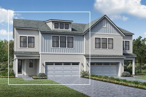 Townhouse in Edison East - Villa Collection in Jacksonville, Florida 3 bedrooms, 203 sq.m. № 505425 - photo 1