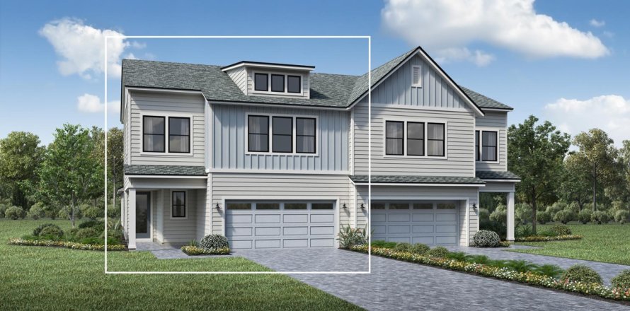 Townhouse in Edison East - Villa Collection in Jacksonville, Florida 3 bedrooms, 203 sq.m. № 505425
