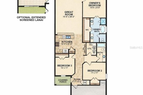Villa ou maison à vendre à Holiday, Floride: 3 chambres, 161.65 m2 № 2126053 - photo 3