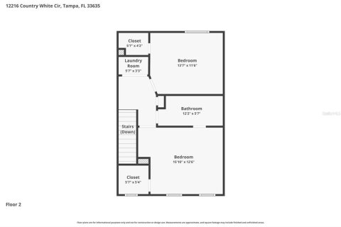 Купить таунхаус в Тампа, Флорида 6 комнат, 105.35м2, № 2199531 - фото 27