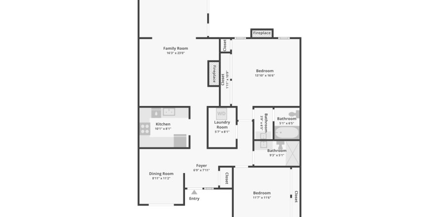 Condo in Saint Augustine, Florida, 2 bedrooms № 1875803