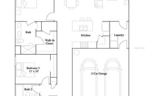 House in Groveland, Florida 3 bedrooms, 143.07 sq.m. № 2229970 - photo 10