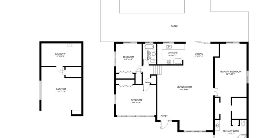 Casa en Wilton Manors, Florida 3 dormitorios, 180.42 m2 № 1178347