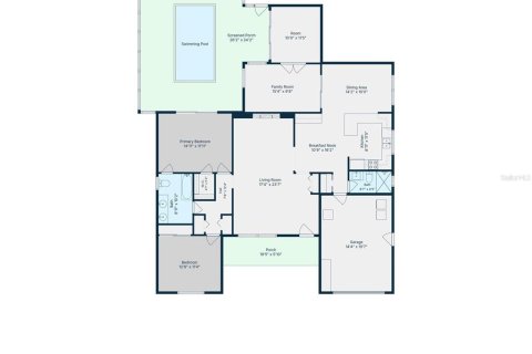Купить виллу или дом в Порт-Ричи, Флорида 3 комнаты, 133.97м2, № 2204269 - фото 8