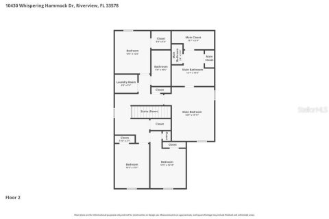 Villa ou maison à louer à Riverview, Floride: 4 chambres, 193.79 m2 № 2100385 - photo 3