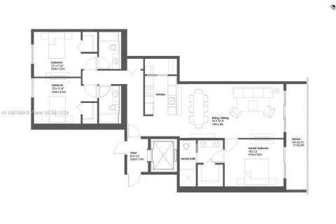 Condominio en venta en Miami, Florida, 3 dormitorios, 147.16 m2 № 1960077 - foto 8