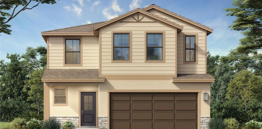 House in Lakeland, Florida 4 bedrooms, 206.89 sq.m. № 1686614