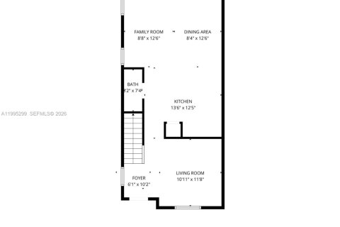 Adosado en venta en Cutler Bay, Florida, 2 dormitorios, 135.45 m2 № 2154261 - foto 4