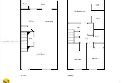 Adosado en venta en Opa-locka, Florida, 3 dormitorios, 128.21 m2 № 2073685 - foto 24