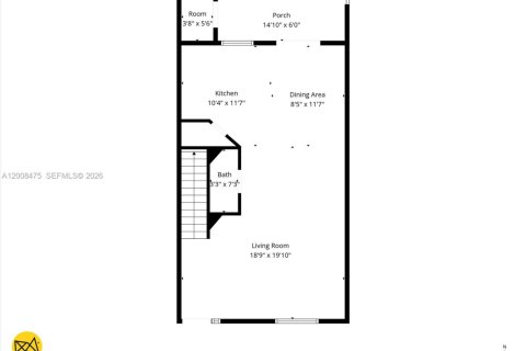 Adosado en venta en Opa-locka, Florida, 3 dormitorios, 128.21 m2 № 2073685 - foto 27