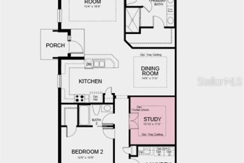 House in Englewood, Florida 2 bedrooms, 142.42 sq.m. № 2208602 - photo 16