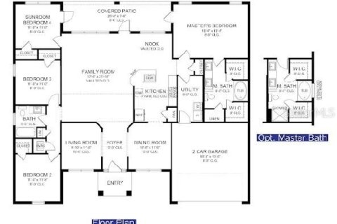 Villa ou maison à vendre à North Port, Floride: 4 chambres, 199.83 m2 № 2229126 - photo 2