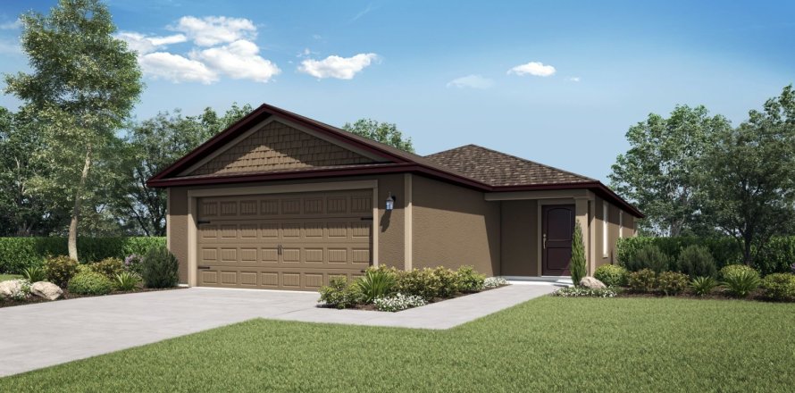 House in Trilby Crossing in Brooksville, Florida 3 bedrooms, 136 sq.m. № 530269