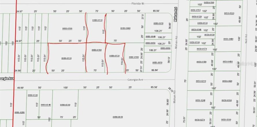 Land in Interlachen, Florida № 2162719