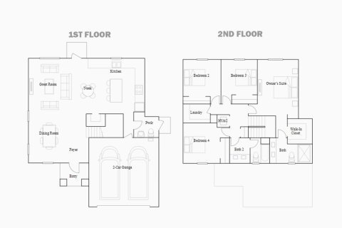 Townhouse floor plan «203SQM FLORENT», 4 bedrooms in VERDANA LANDINGS