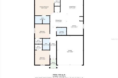 Villa ou maison à vendre à Spring Hill, Floride: 3 chambres, 117.52 m2 № 2431193 - photo 23