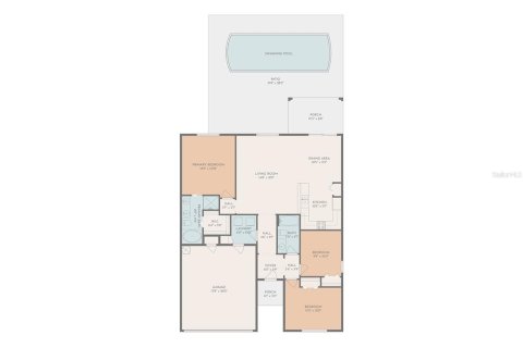 Купить виллу или дом в Бруксвилл, Флорида 5 комнат, 132.94м2, № 1685053 - фото 4