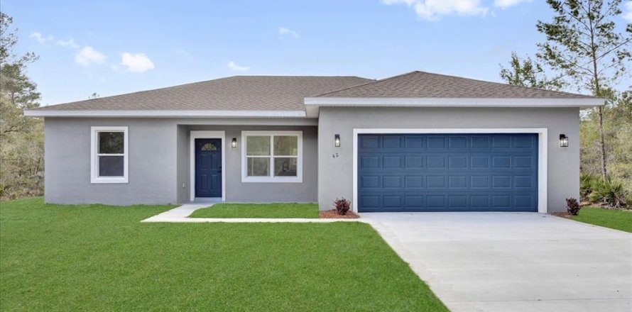 House in Ocklawaha, Florida 3 bedrooms, 125.42 sq.m. № 1509923