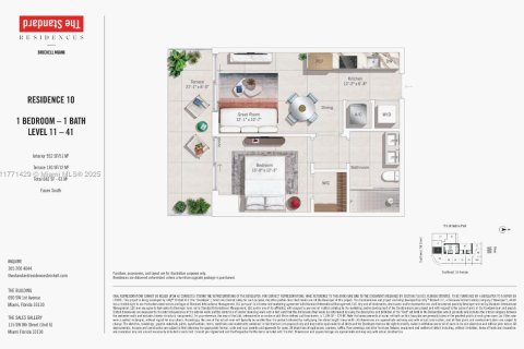 Купить кондоминиум в Майами, Флорида 1 спальня, 51.28м2, № 2022345 - фото 2