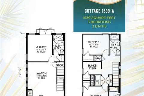 Casa en venta en Kissimmee, Florida, 3 dormitorios, 145.3 m2 № 1719830 - foto 19