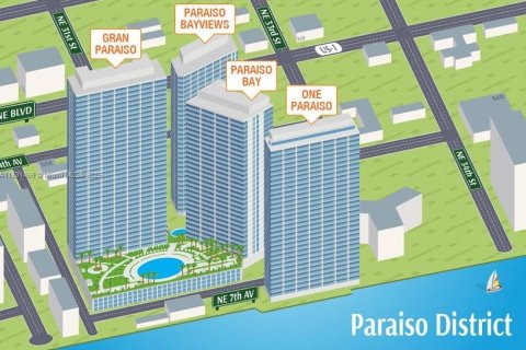 Condominio en venta en Miami, Florida, 2 dormitorios, 106.19 m2 № 1807909 - foto 14