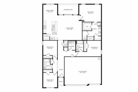 Villa ou maison à vendre à Ruskin, Floride: 4 chambres, 187.66 m2 № 1827394 - photo 2